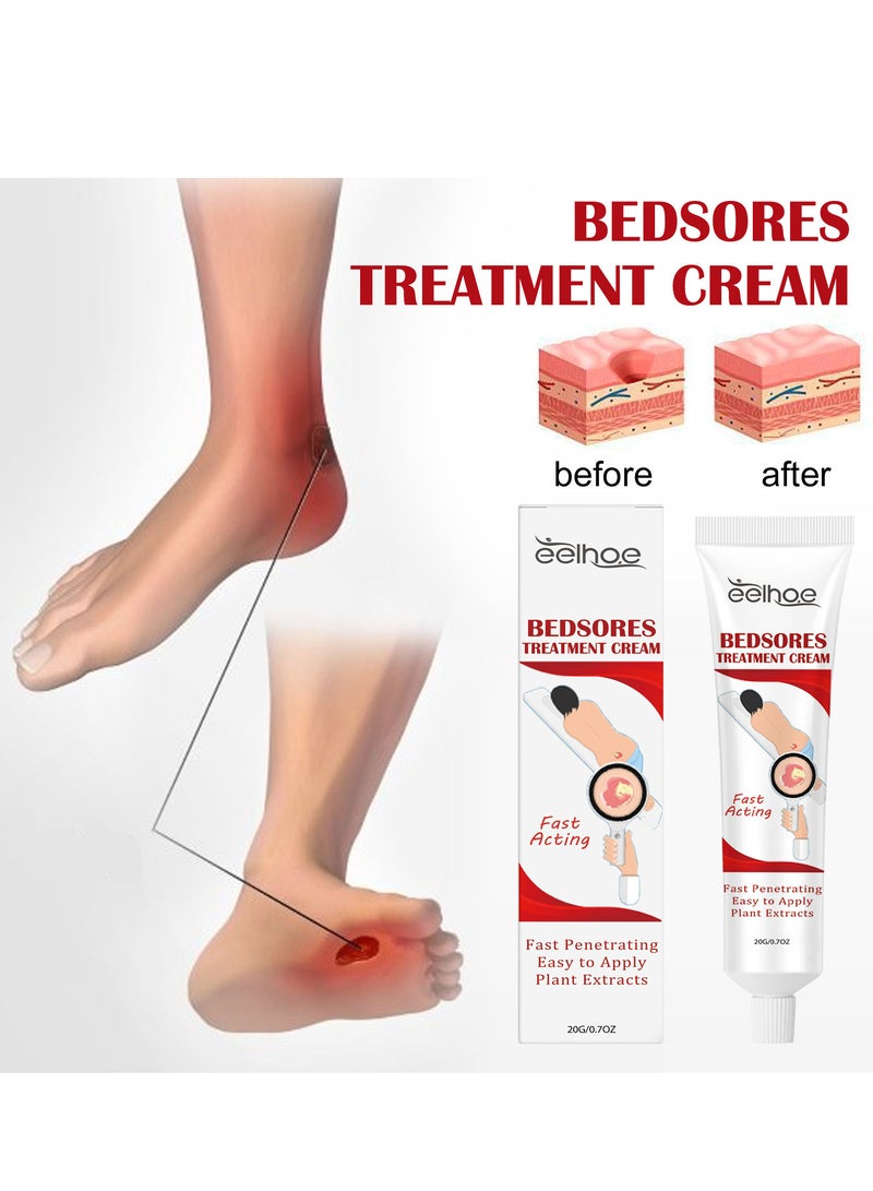 EELHOE Decubitus Repair Cream, Repair Skin Barrier, Moisturize and Hydrate, Prevent Dry Skin, Body Care Cream - Image 1