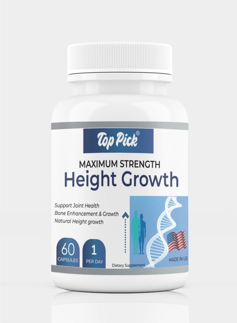 Maximum Strength Height Growth Support Joint health and Height Grwoth 60 Capsules
