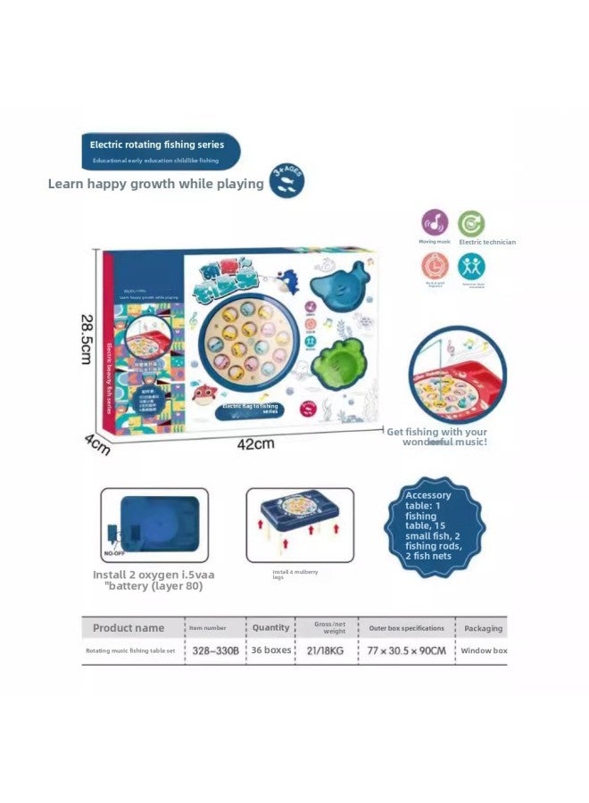 Toys For Young Children Summer Indoor And Outdoor Interactive Parent-child Toys Fishing Agency Gifts Wholesale-Color:330B, Please Take A Multiple Of 36-Specifications:Figure - Image 2