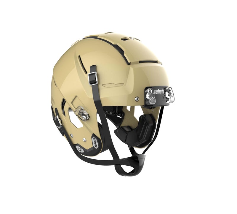 Schutt Sports F7 LX1 Youth Football Helmet Facemask NOT Included Metallic Vegas Gold Large