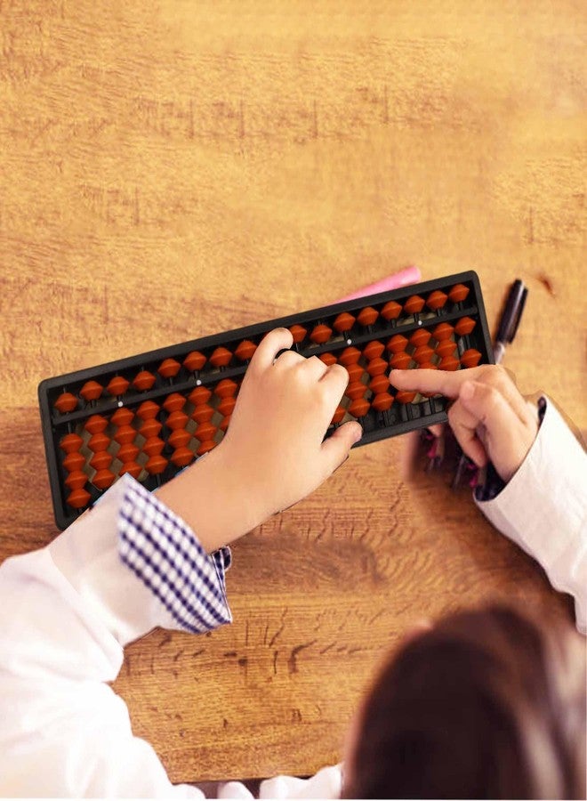Djuize 17 rods Educational Abacus Tool | Abacus Scale | Abacus Toys for Kids | Abacus Calculator| Abacus Tool for Kids |Single Colour Brown - (17B-Pack of 10) - Image 3