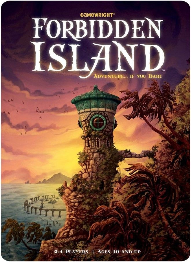 Gamewright - Forbidden Island The Cooperative Strategy Survival Island Board Game 2 4 Players - Image 1