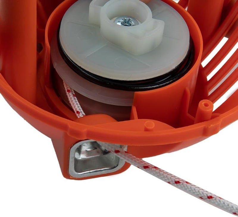 Recoil Pull Start Starter Assembly Replacement for 124L 128C 128CD 128LD Trimmer Lawn Mower Parts Red - Image 4