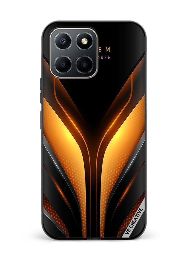 VR CREATIVE Protective Case Cover For Honor X6 Lorem Background Design Multicolour - Image 1