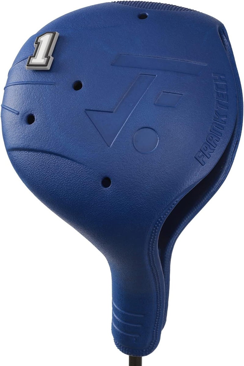 FRANKTECH Golf Head Covers, EVA Plastic Golf Club Covers for Driver Fairway Woods Hybrid, Driver Headcover with Pins, Fit All Right-Handed Golf Clubs, Easy On Off, Washable - Image 1