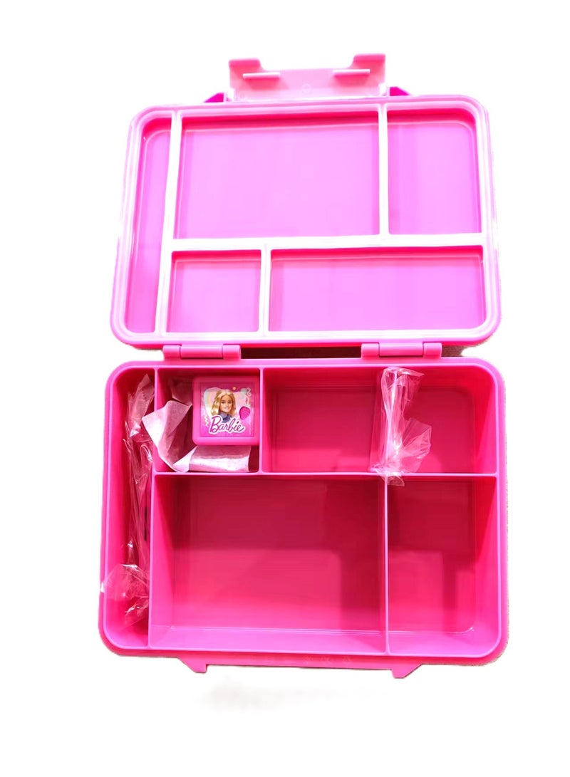 Barbie Bento Lunch Box with Cutlery –Food Container for Girls - Image 3
