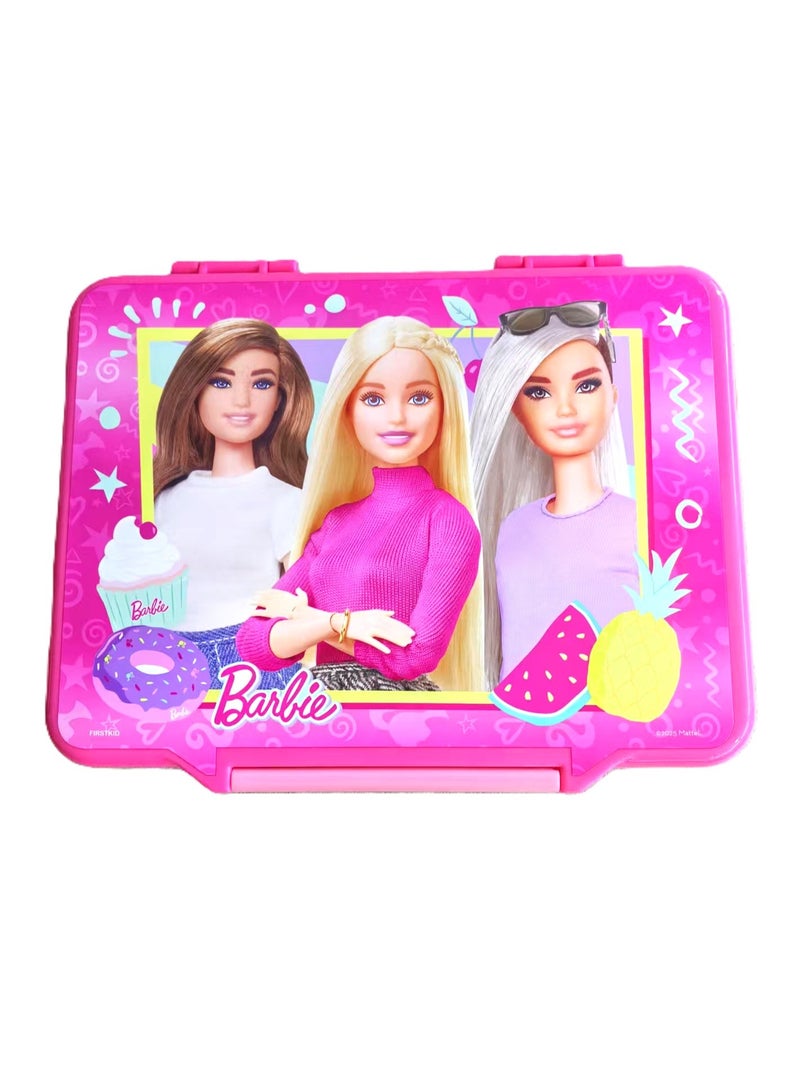 Barbie Bento Lunch Box with Cutlery –Food Container for Girls - Image 2
