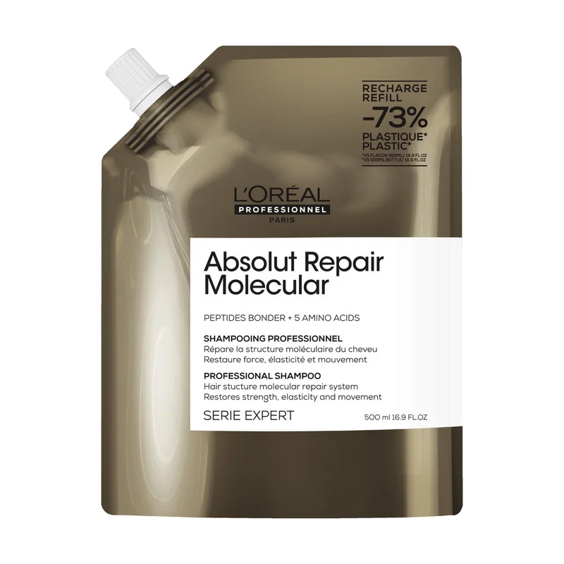 L'Oréal Professionnel L'Oreal Professionnel Absolut Repair Molecular Shampoo Refill, 500ml