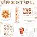PerKoop 168 Pcs Groovy Party Favors Birthday Decorations Retro Boho Hippie Themed Two Groovy Mini Notebook Pencil Sticker Stamp Gift Goodie Bag for 60s 70s Peace Rainbow Daisy Prizes Piata Fillers - Image 4