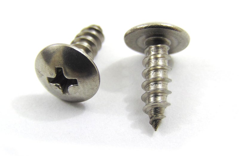 Bolt Dropper #4 X 1/2" Stainless Truss Head Phillips Wood Screw (100pc) 18-8 (304) Stainless Steel Screws by , ssd Screws - Image 3