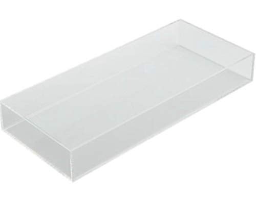 SHARMA PLASTICS Serving Acrylic Tray for Dining Table Serving Tray for Home and Kitchen Storage Tray Bed Tray - Image 1