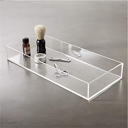 SHARMA PLASTICS Serving Acrylic Tray for Dining Table Serving Tray for Home and Kitchen Storage Tray Bed Tray - Image 3