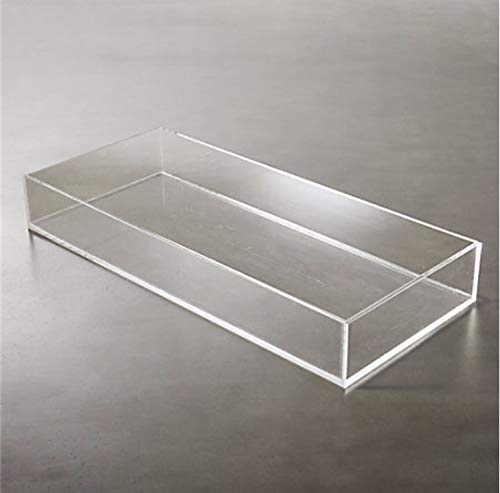 SHARMA PLASTICS Serving Acrylic Tray for Dining Table Serving Tray for Home and Kitchen Storage Tray Bed Tray - Image 2