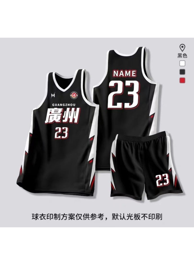Basketball Uniform Suit Adult Children Boys And Girls Team Competition Uniform Village Ba League American Basketball Jersey