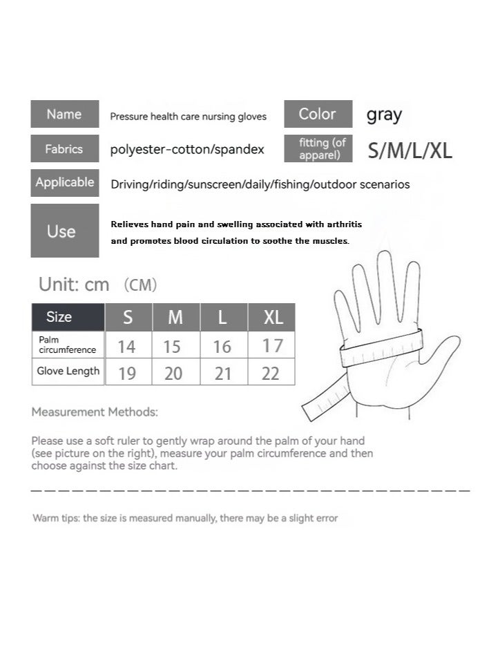 Half Finger Gloves,Health Care Gloves,Non Slip,for Cycling,Training,Sport,Fitness (L) - Image 2