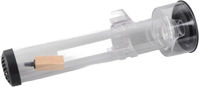 Aquarium Protein Skimmer HighQuality Fish Tank Protein Filter Separator, Borosilicate Glass + Lime Wood, 1 Pc for Enhancing Water Oxygen, Suitable for All Aquarium Owners - Image 1