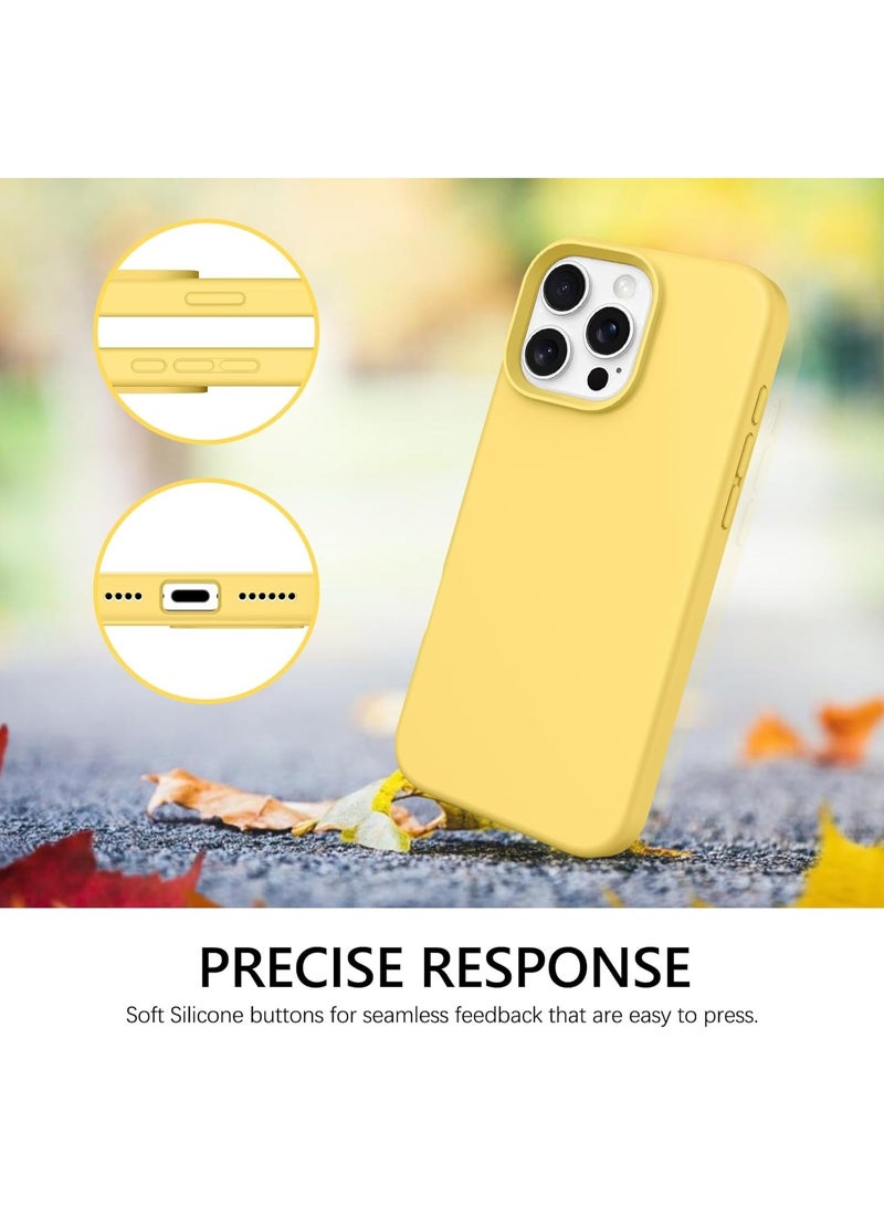 BORTONY iPhone 16 Pro Max Case Liquid Silicone Anti Scratch Anti Fingerprint Soft Silky Touch Shockproof Protective Cover for Apple iPhone 16 Pro Max - Image 4