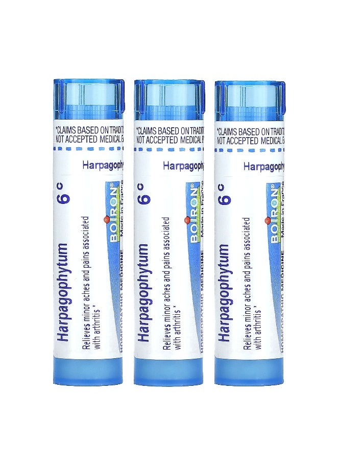 Boiron Boiron, Harpagophytum Meltaway Pellets, 3 Tubes, 80 Pellets Each  - Image 3