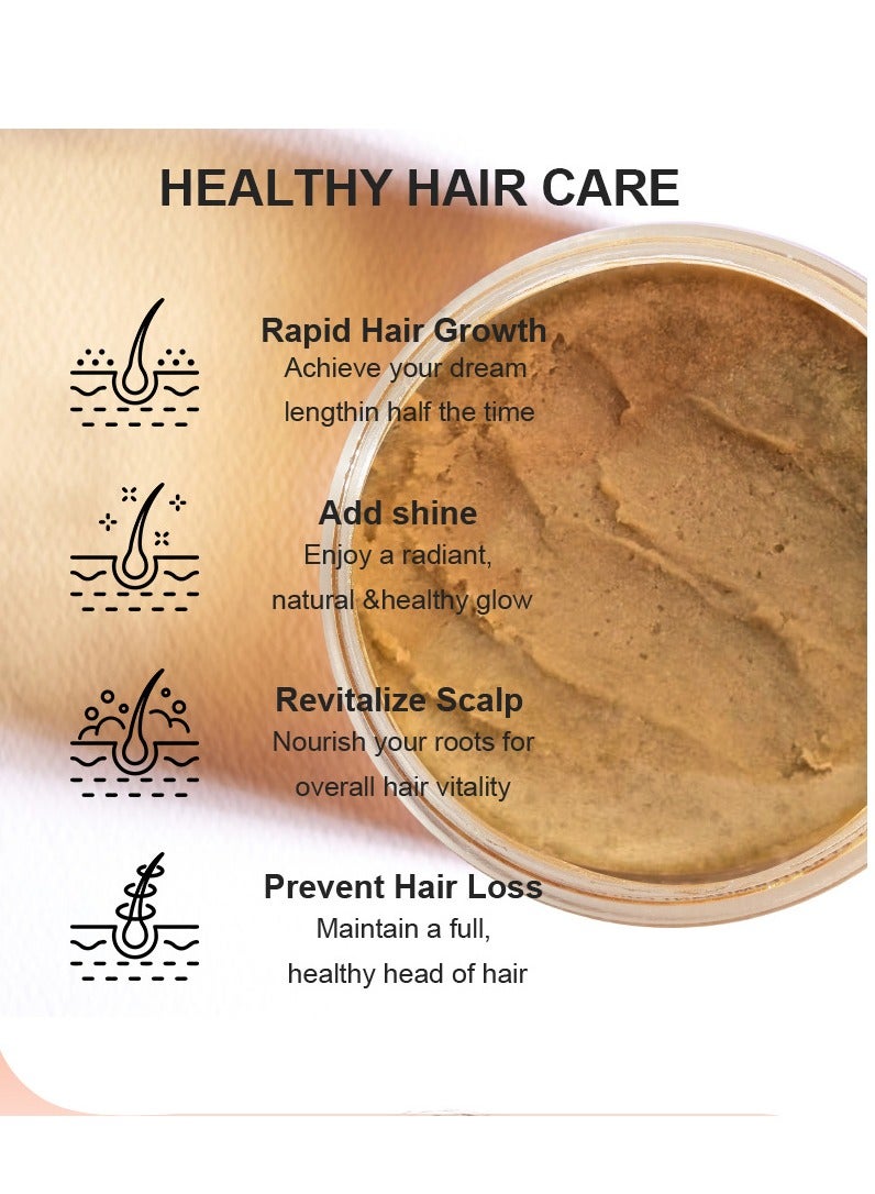 wachinas Raw Batana Oil 100% Natural Unrefined Batana Hair Oil for Growth, Repair & Strength | Nourishing Moisturizer for Damaged Hair from Honduras,8 oz - Image 5