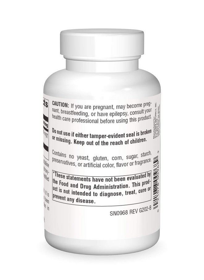 Source Naturals - Dmae Dimethylaminoethanol Bitartrate Supports Mental Concentration 200 Tablets - Image 1