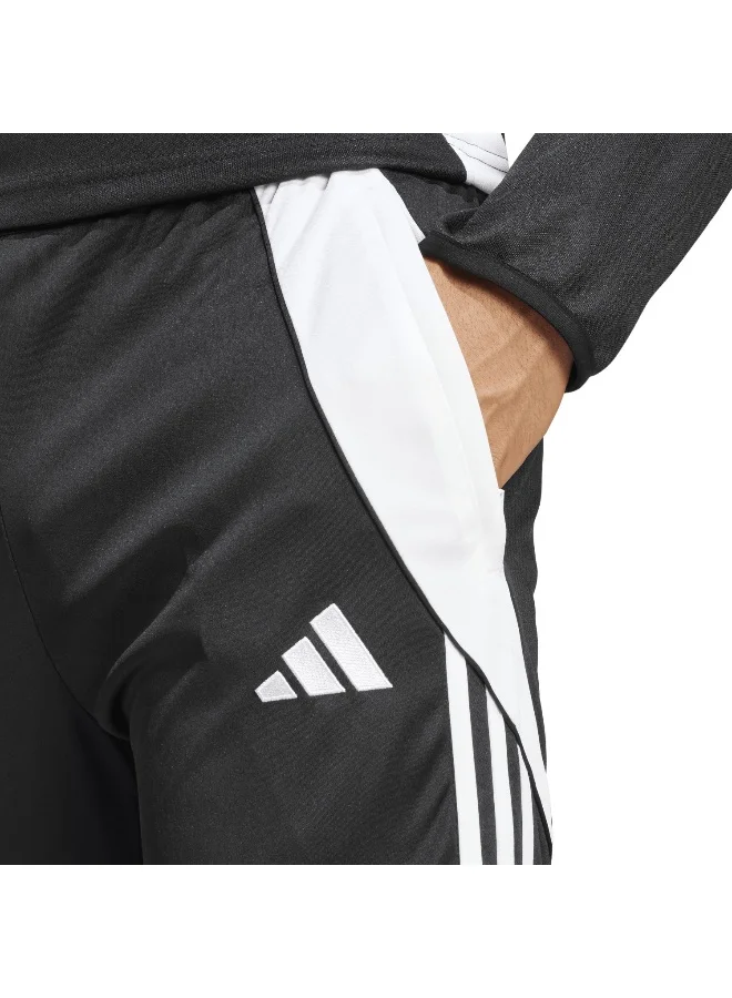 adidas بنطلون كرة قدم تيرو 24 ثلاثة أرباع رجالي أسود XS