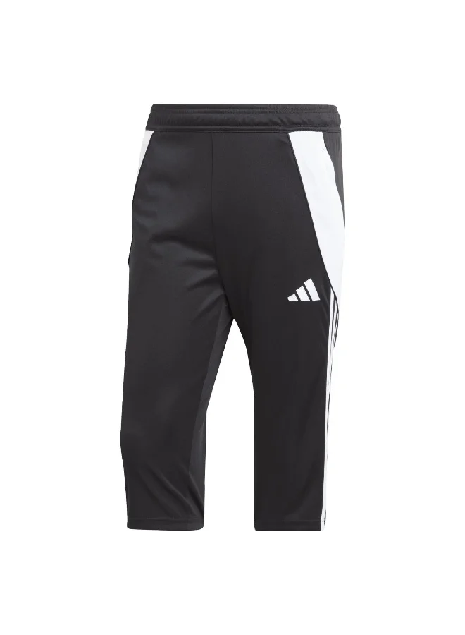 اديداس Adidas Tiro24 3/4Pnt Black Football Pants For Men XS
