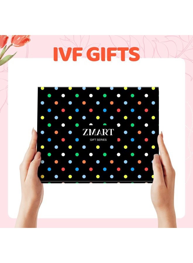 Zmart Ivf Gifts for Women, Fertility Infertility Embryo Transfer Socks, Lucky Transfer Day Egg Retrieval Pineapple Socks - Image 2