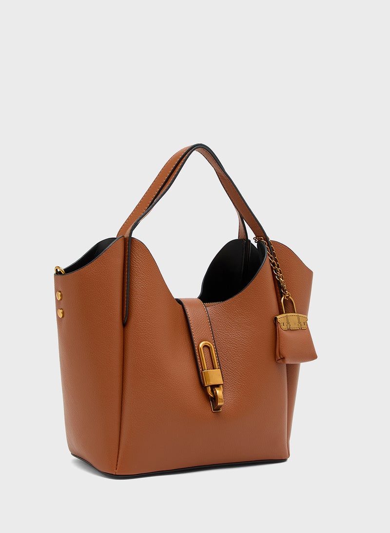 Ginger Topnotch Shoulder Bag with Mini Wallet  - Image 3