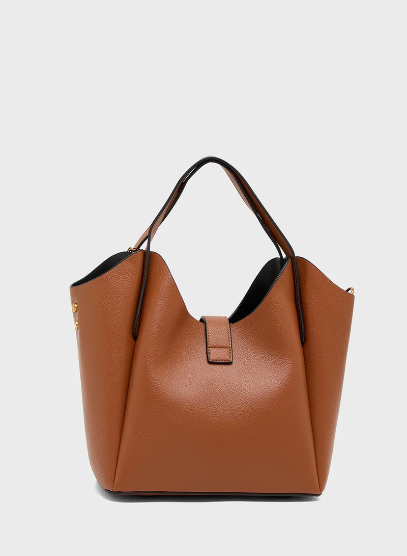 Ginger Topnotch Shoulder Bag with Mini Wallet