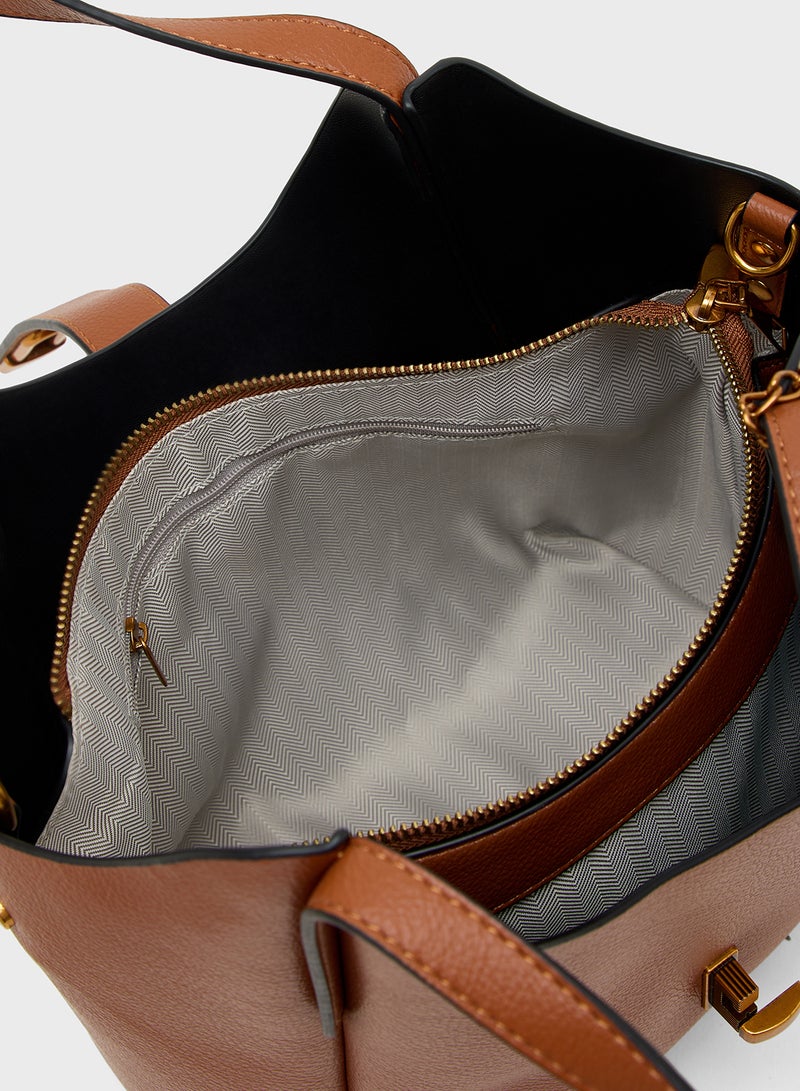 Ginger Topnotch Shoulder Bag with Mini Wallet  - Image 5
