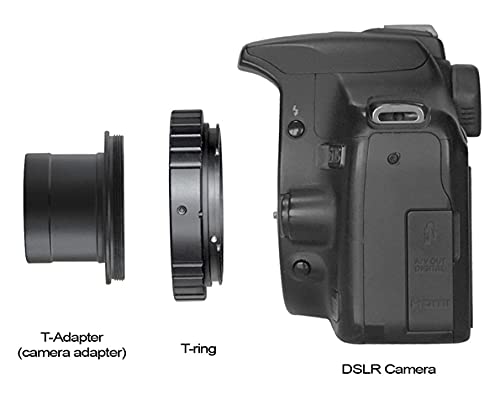 FotoCart Telescope T-Ring Camera Mounting with 1.25 inch Camera Adapter Compatible with (Nikon Mount) - Image 4