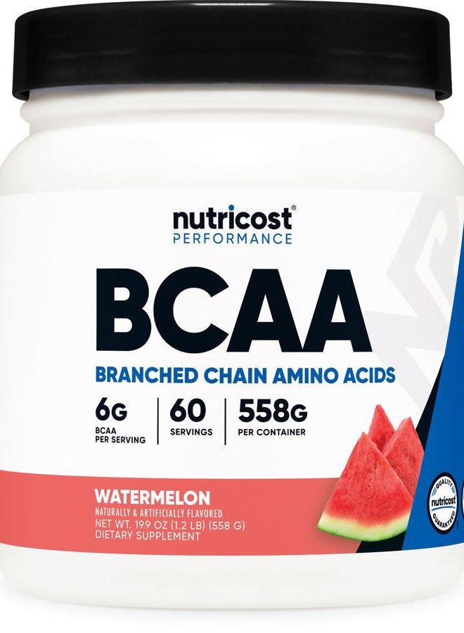 Nutricost مسحوق BCAA 2:1:1 (بطيخ) - 60 حصة - Image 1