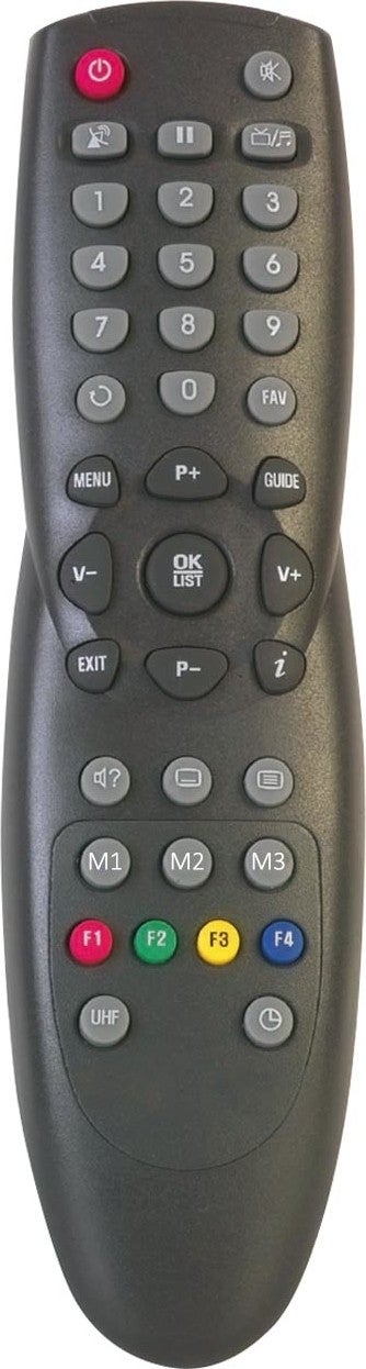 Satellite Remote Control Goldmaster 9400 Digimaster Beko 550