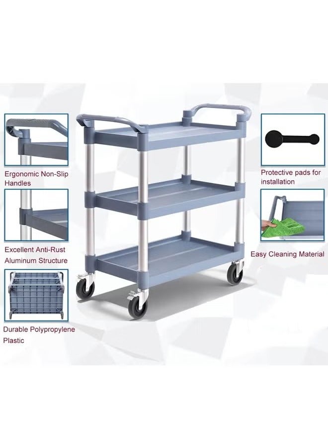 Beauenty Small serving cart with white shelves - Image 2