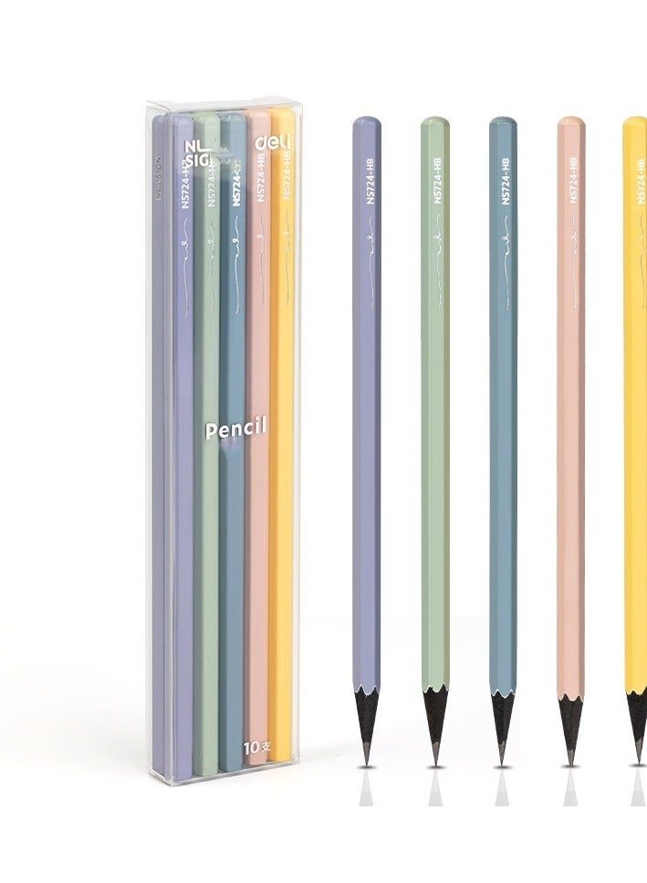 Generic HB Hexagonal Pencil, Student Anti Slip 10 Pieces/Box - Image 1