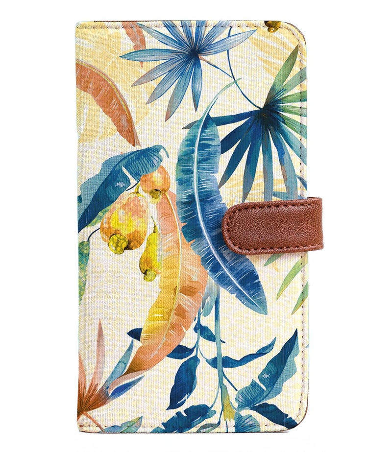 Kalankit Passport Wallet for Women | Vegan Leather Bi-Fold Long Wallet & Travel Purse | Valentine Gift for Her, Valentine Gifts for Women | Perspective of Nature - Image 1