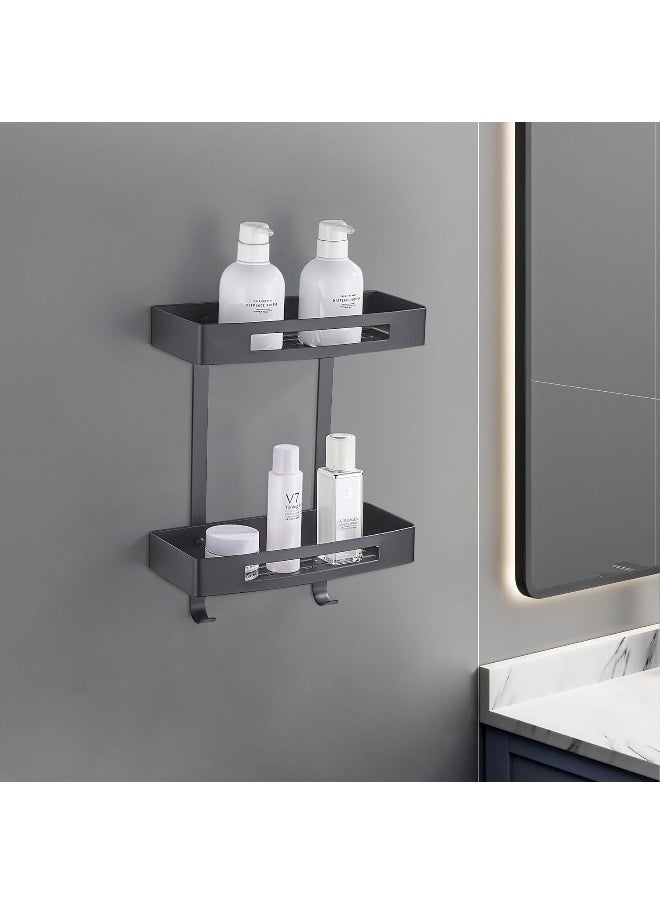 BRIMIX Bathroom Shelves SUS 304 Stainless Steel Shower Caddy Shelf Wall Mounted Shower Rack Straight Shower Organizer (Black) - pzsku/Z418B0B1C0A73903DAC07Z/45/_/1737379693/2e7b7450-8603-45ab-b040-336c2706089e