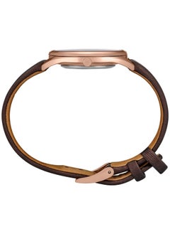Seiko ساعة نسائية رسمية - SWR082P1، بني وردي، حزام  - Image 2