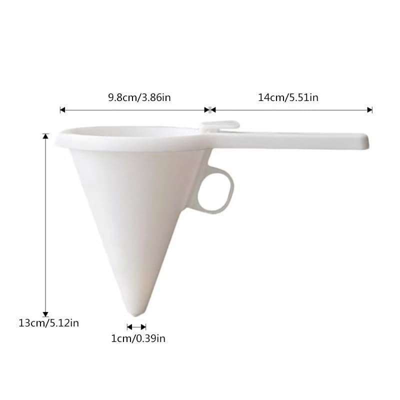 fannay Funnel Dispenser for Baking Chocolate Cream Cake Batter Oil Spill Portion Cup  - Image 2