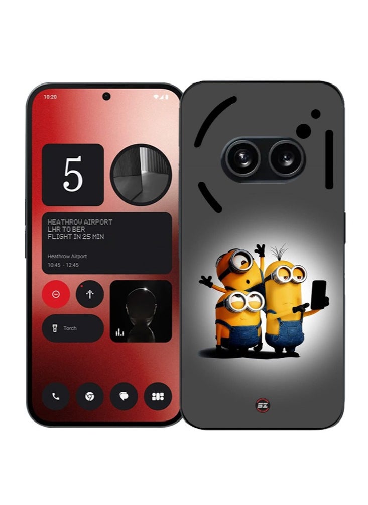 Service Zone Protective Mobile Back Cover Cute Minions Cartoon For  Nothing Phone 2A 5G  - Image 1