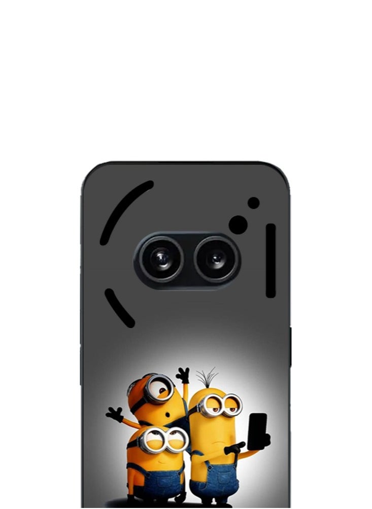 Service Zone Protective Mobile Back Cover Cute Minions Cartoon For  Nothing Phone 2A 5G  - Image 2