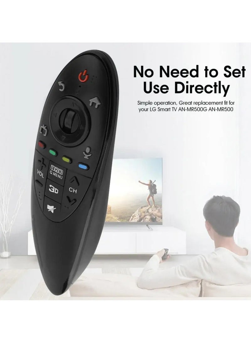 Replacement TV Remote Control, Sensitive Exquisite Workmanship Wear Resistant Premium Material Replacement Remote Control for AN-MR500 for LG AN-MR500G  - Image 2