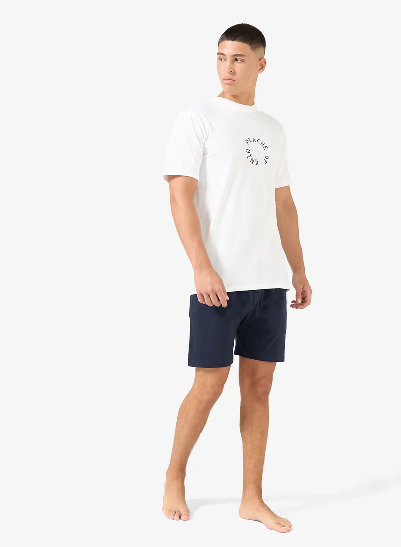 Nightwear T-Shirt & Shorts Set