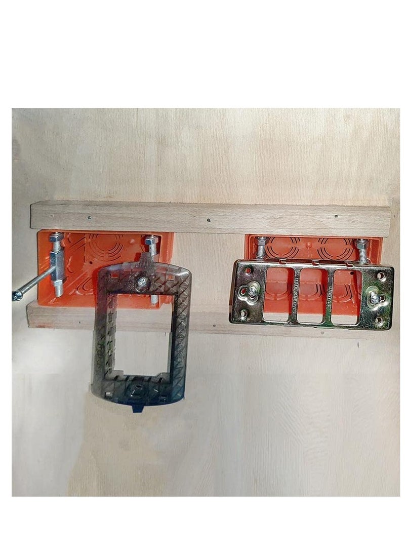 Generic - Fixing screw for electrical boxes. Replacement of broken ear clips for electrical boxes - Image 1