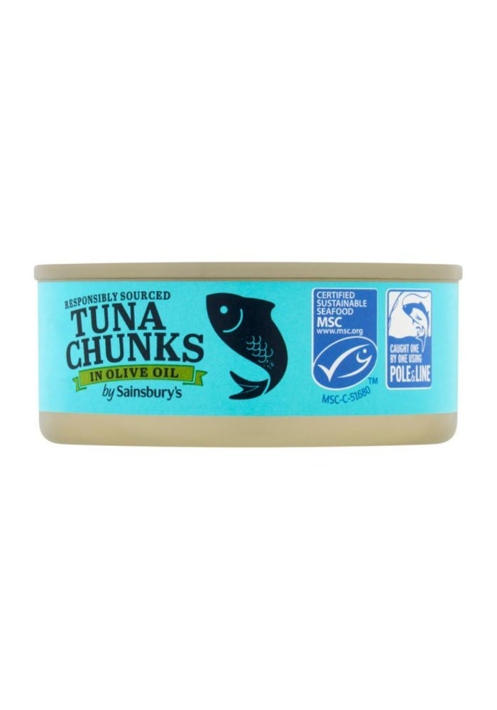 Tuna Chunks, Olive Oil - 145g, Philippines