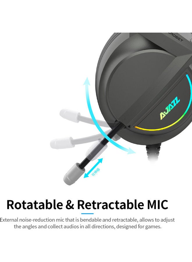 Ajazz Gaming Over Ear Headset With Mic - Image 5