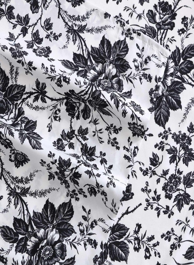 Betsey Johnson Betsey'S Toile Microfiber Black 3 Piece Sheet Set-Twin - Image 3