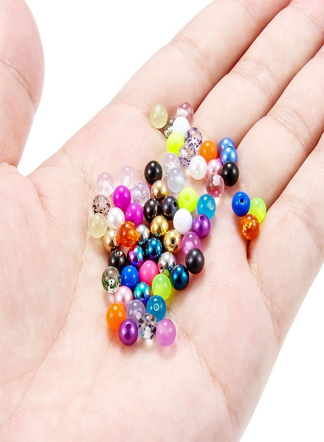 Ftovosyo 60PCS 16G Surgical Steel & Plastic Glow in The Dark Replacement Balls Body Jewelry Piercing Externally Threaded Barbell Parts - Image 4