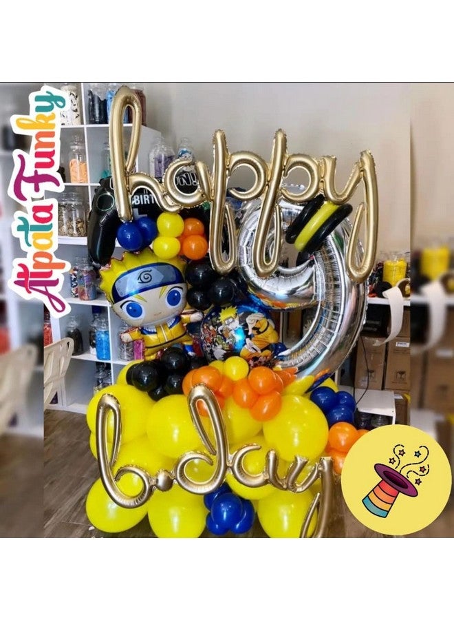 Atpata Funky Naruto Fighter Theme Kids Birthday Decoration Party Foil Balloons - Transform your child's birthday party into an Epic Ninja Theme! (Naruto 5pcs.) - Image 5