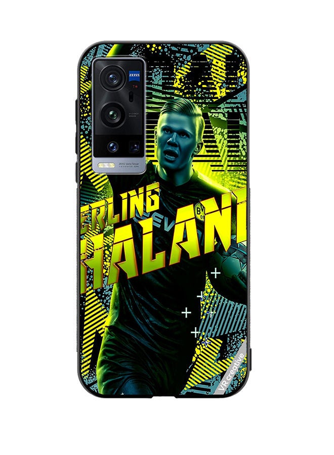 VR CREATIVE Protective Case Cover For Vivo X60 Pro Plus Haaland Design Multicolour - Image 1